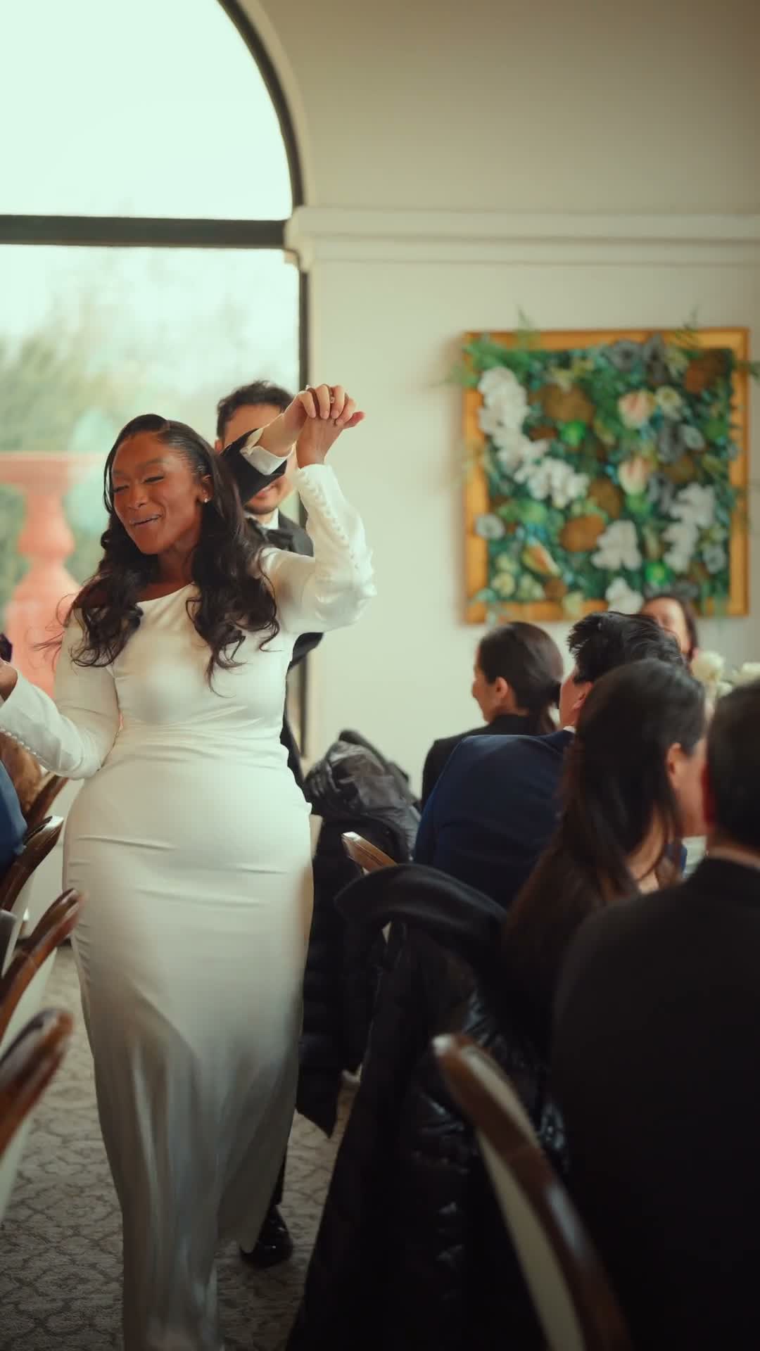 Reception, a vertical wedding film by Monday Maison